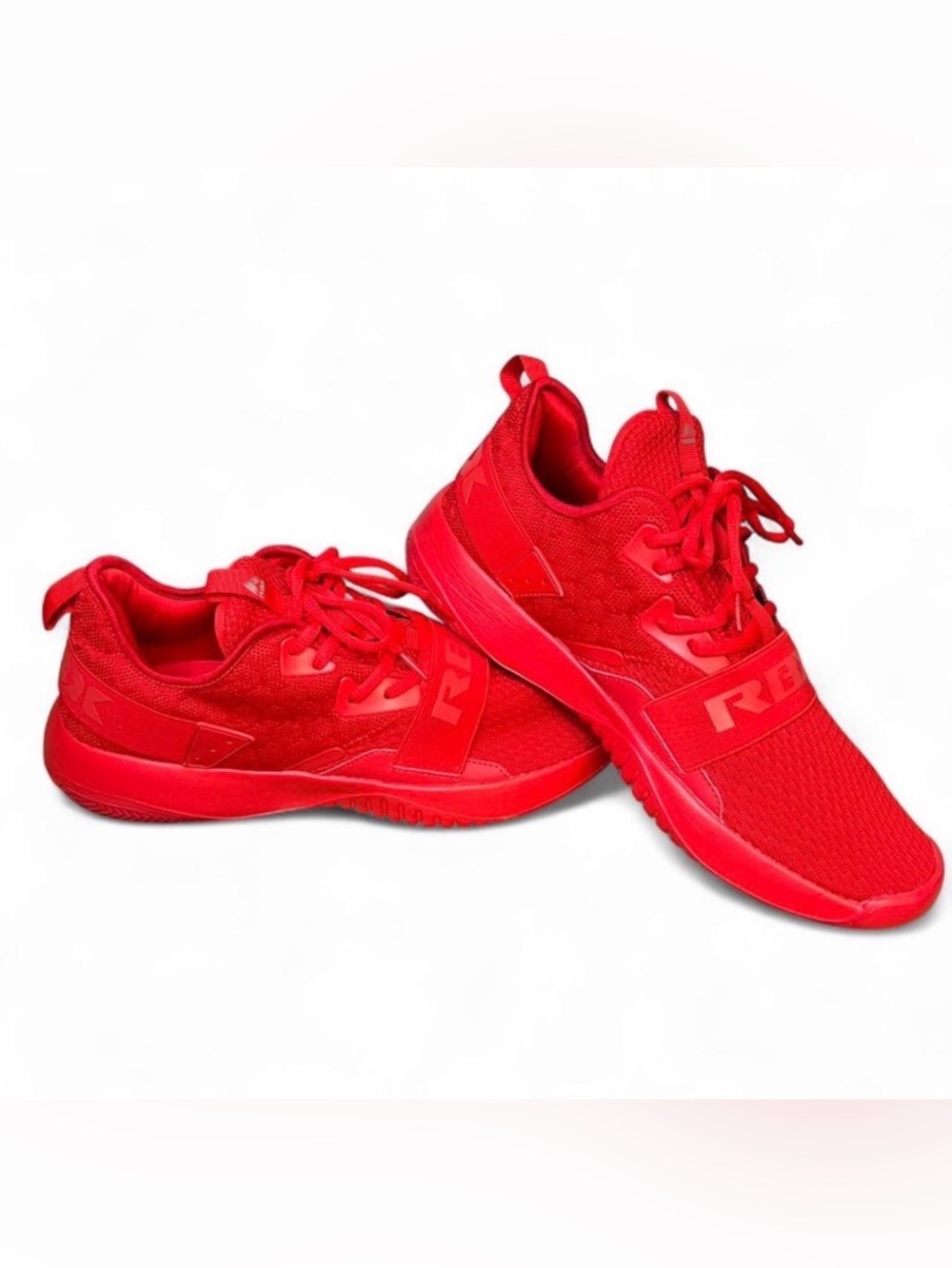 Streetwear Fashion RBK Wreck-K Men’s 12 Red Athletic New Monochromatic